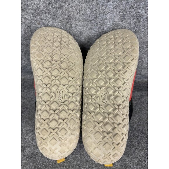 Chaco Ramble Puff Shoes Womens Size 6 Green Red Slip On Camp Slippers - Picture 8 of 8